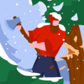 Idle Lumberjack 3D (Мод, Без рекламы/мод меню)