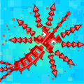 Pixel Sword Fish io (Мод, Много денег)