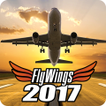 Flight Simulator 2017 FlyWings Free (Мод, Unlocked)