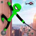 паук Stickman канат герой (Мод, Быстрая игра)