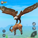 Flying Eagle Sim : Eagle Games (Полная версия)
