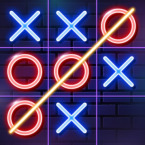 Tic Tac Toe Glow: 2 Player XO (Мод, Без рекламы)