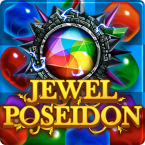 Jewel Poseidon : Jewel Match 3 (Мод, Auto Win)