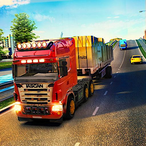 Изображение Heavy US Cargo Truck Simulator (Мод, Много денег)