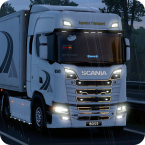 Euro Truck Simulator вождение (Мод, Много денег)