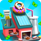 Donut Factory Tycoon Games (Мод, Много ресурсов)