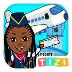 Tizi Town - My Airport Games (Мод, Unlocked)