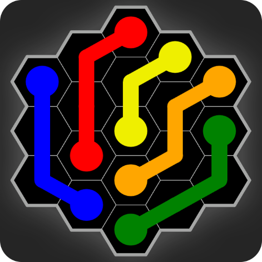 Изображение Flow Free: Hexes (Мод, Много подсказок)