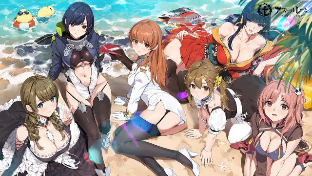 Топ купальников для девушек в Azur Lane по мнению игроков