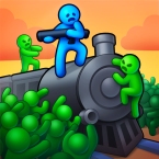 Train Defense: Зомби Игра (Мод, Много золота)