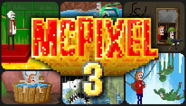 McPixel 3 уже доступен на iOS и Android от Sos Sosowski и Devolver Digital