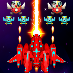 Galaxy Attack: Robot Transform Chicken Shooter (Мод, Много денег)