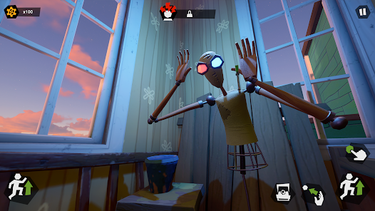 Несколько минут геймплея Hello Neighbor: Nicky's Diaries от tinyBuild на iPhone X