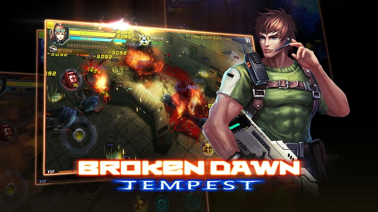 Игры на андроид моды 2024. Tempest шутер. Broken down Tempest Mod. Broken Dawn Tempest персонажи. Андроид broken Dawn:Tempest Постер.