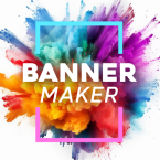 Banner Maker: Дизайн баннера (Мод, Premium Unlocked)