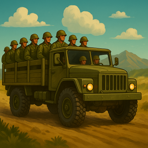 Изображение Soldier Transport Challenge (Мод, Без рекламы)