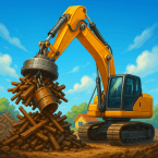 Idle Junkyard: City Builder (Мод, Без рекламы)