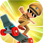 Little Singham Super Skater (Мод, Много денег)