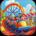 Roller Coaster Life Theme Park (Мод, много денег)