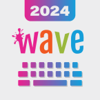 Wave Animated Keyboard + Emoji (Мод, Premium Unlocked)
