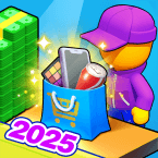 Mega Mart Tycoon: Idle Game (Мод, Много денег)
