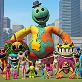 Nextbots In Playground mod (Мод, Бесплатные награды)