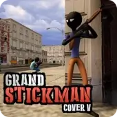 Grand Stickman Cover V (Мод, Много денег)