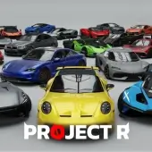 PROJECT R [100+CARS] (Мод, Много денег)