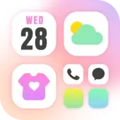 Themepack - App Icons, Widgets (Мод, Unlocked)