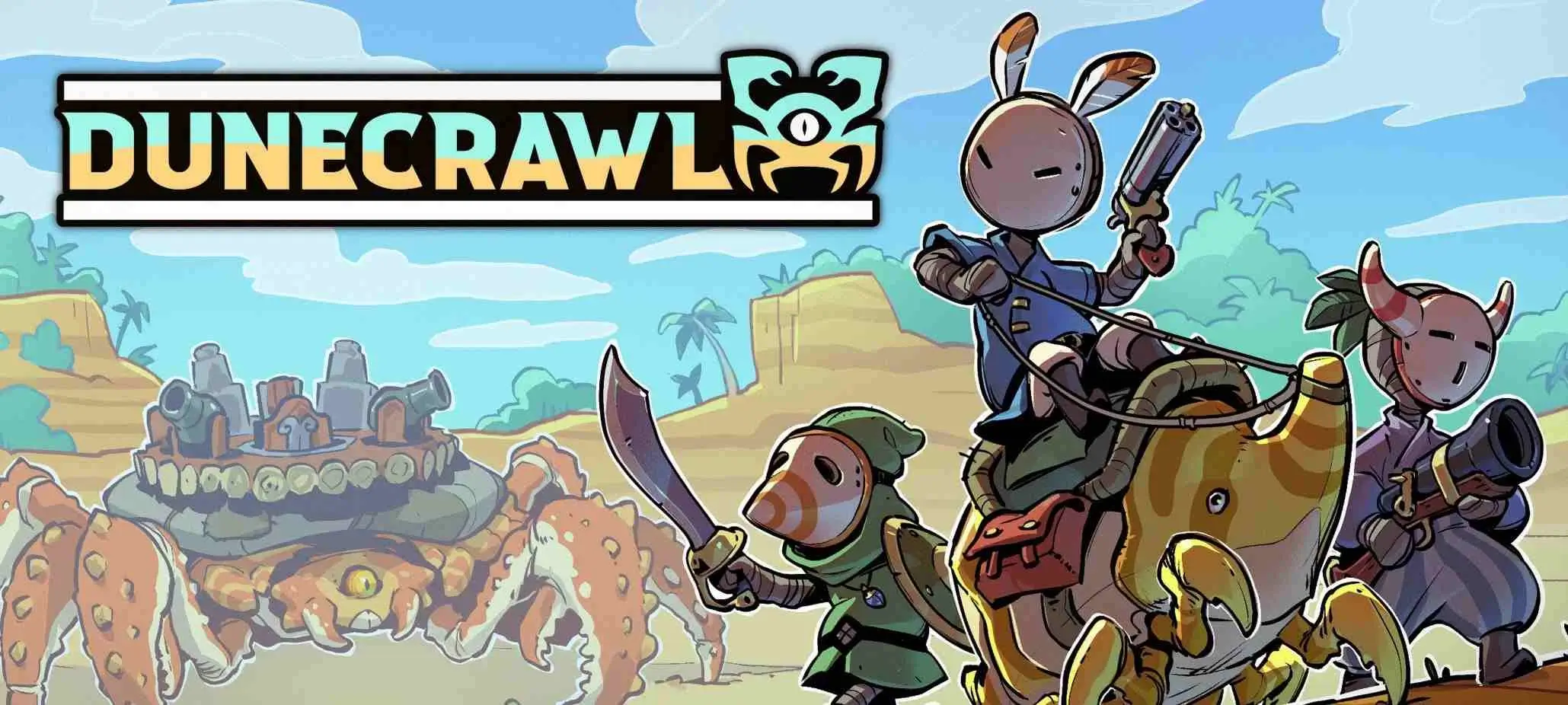 DuneCrawl готовится к выходу на Android — приключение по песчаному морю верхом на гигантском крабе